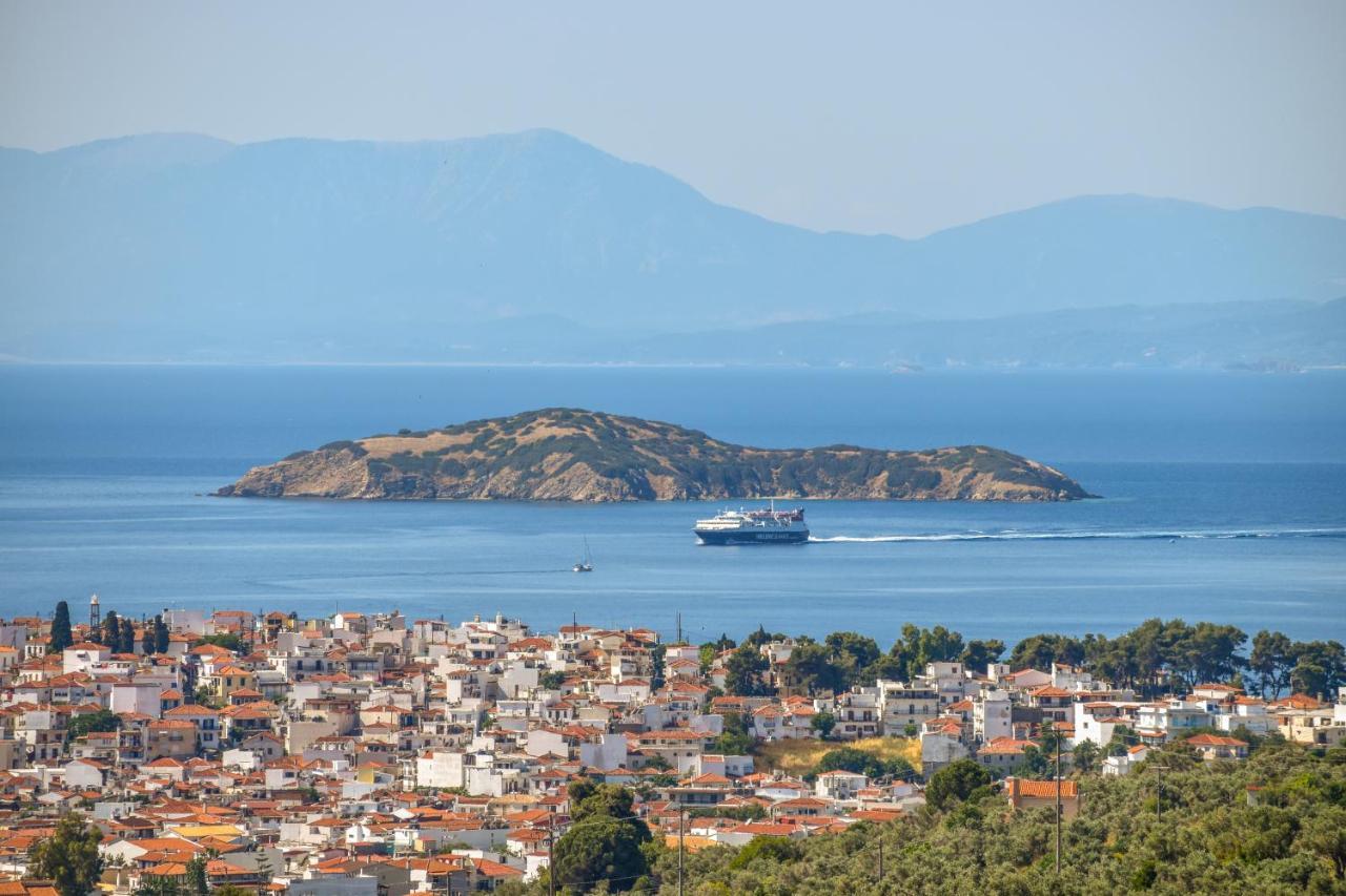 Georgia Villas Skiathos-Stadt Exterior foto