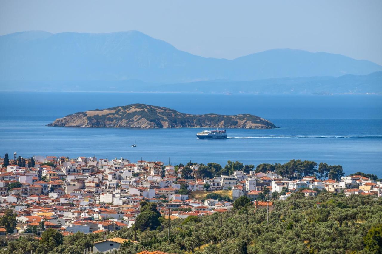 Georgia Villas Skiathos-Stadt Exterior foto